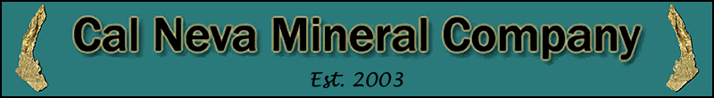 Cal Neva Mineral Company, Mineral Specimens For Sale