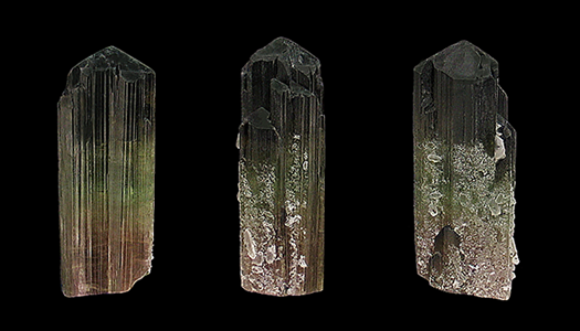 Elbaite Tourmaline with Quartz, Neelum Valley, Muzaffarabad District, Azad Jammu and Kashmir, Pakistan