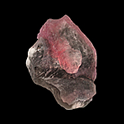 Rose Quartz on Smoky Quartz, Parun Pegmatite Field, Nuristan, Afghanistan Rose Quartz on Smoky Quartz, Parun Pegmatite Field, Nuristan, Afghanistan