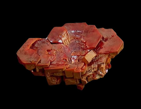 Vanadanite, Mibladen, Morocco