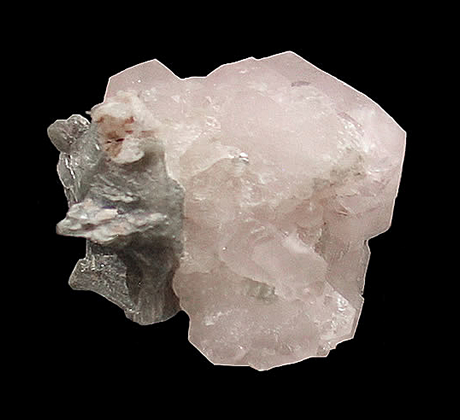 Beryl variety Morganite, Elizabeth R Mine, Pala District, San Diego County, CA