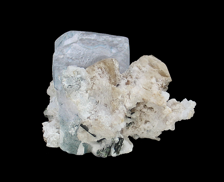 Beryl & Muscovite with Albite, Baha, Braldu Valley, Skardu District, Gilgit-Baltistan, Pakistan