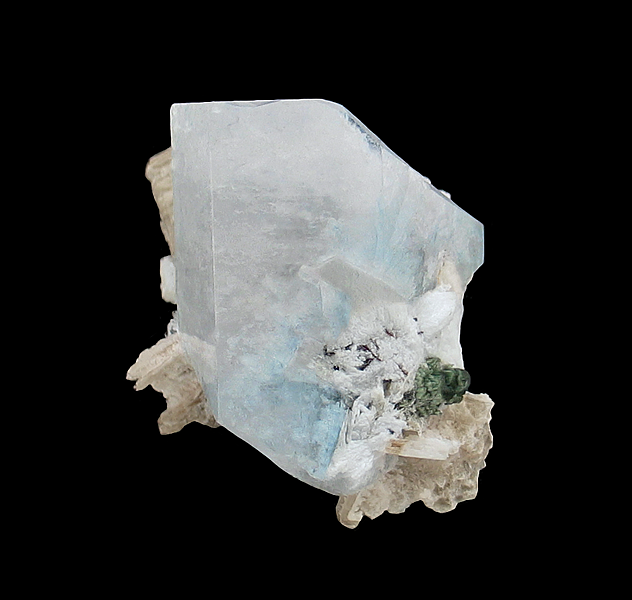 Beryl & Muscovite with Albite, Baha, Braldu Valley, Skardu District, Gilgit-Baltistan, Pakistan