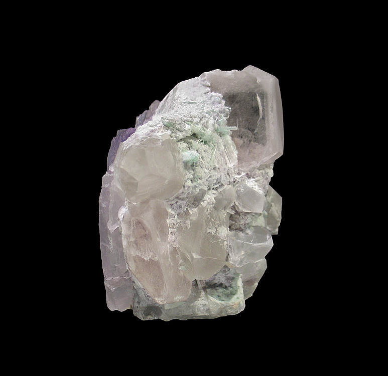 Morganite & Kunzite with Quartz, Mawi Pegmatite, Nilaw-Kolum Pegmatite Field, Nuristan, Afghanistan