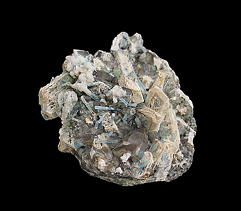 Aquamarine, Microcline, Smoky Quartz, Fluorite & Opal-AN, Erongo Mountains, Karibib Constituency, Erongo Region, Namibia