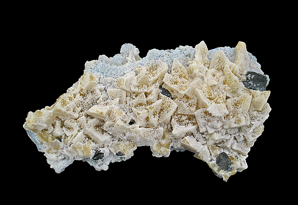 Fluorite with Alstonite & Sphalerite, Bethel Level, Minerva #1 Mine, Ozark-Mahoning Group, Cave-in-Rock, Hardin County, IL