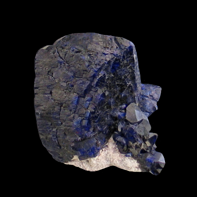 Azurite, Milpillas Mine, Cuitaca, Santa Cruz Municipality, Sonora, Mexico