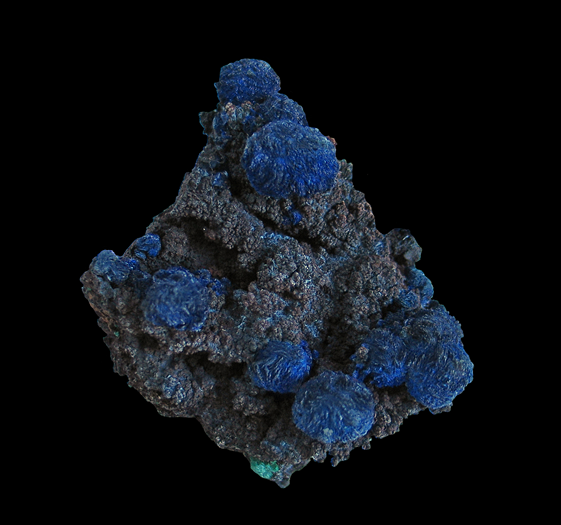 Azurite, Seabra, Bahia, Brazil