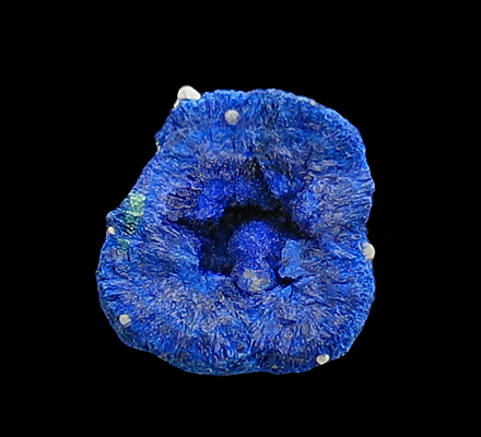 Azurite, Blue Ball Mine, Globe, Globe-Miami District, Gila County, AZ