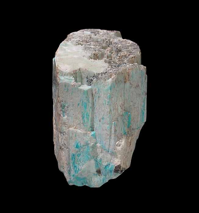 Amazonite with Schorl, Zapot Pegmatite, Gillis Range, Fitting Mining District, Mineral County, NV