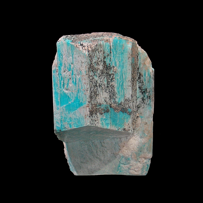 Amazonite with Schorl, Zapot Pegmatite, Gillis Range, Fitting Mining District, Mineral County, NV