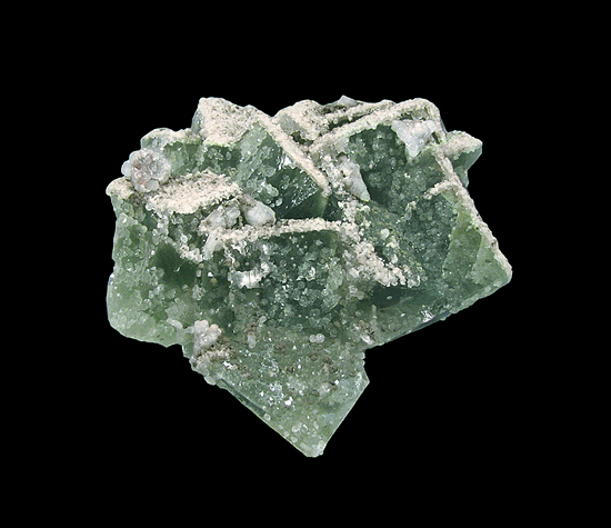 Fluorite with Calcite, Quartz and Pyrite, El Hammam Mine, Khémisset Province, Rabat-Salé-Kénitra Region, Morocco