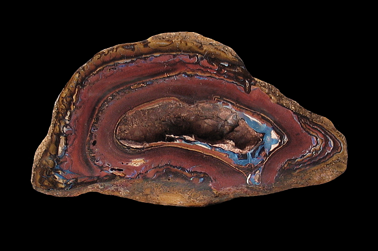 Opal nodule, Yowah Opal Field, Paroo Shire, Queensland, Australia