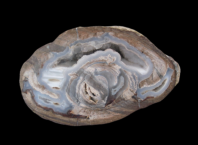 Agate and Quartz Thunderegg, Dugway Mountains District, Dugway Range, Tooele County, UT