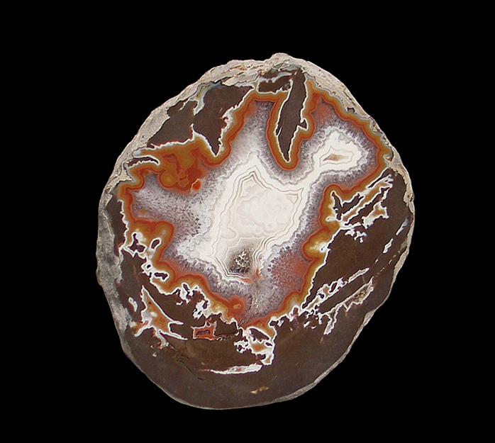 Agate, Dryhead Agate Mine, Bighorn River Area, Pryor Mountains, Carbon County, MT