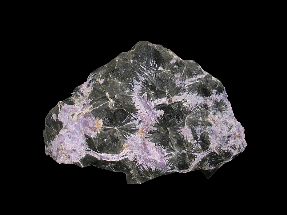 Charoite with Steacyite & Aegerine, Murunskii Massif, Chara and Tokko Rivers, Aldan Shield, Russia