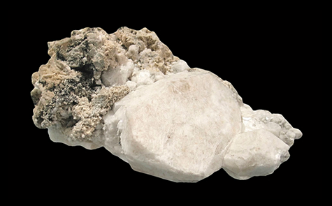 Analcime with Synchysite-(Ce), Poudrette Quarry, Mont Saint-Hilaire, Québec, Canada