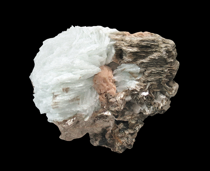 Cleavelandite, Muscovite and Microcline, Xanda Mine, Virgem da Lapa, Minas Gerais, Brazil