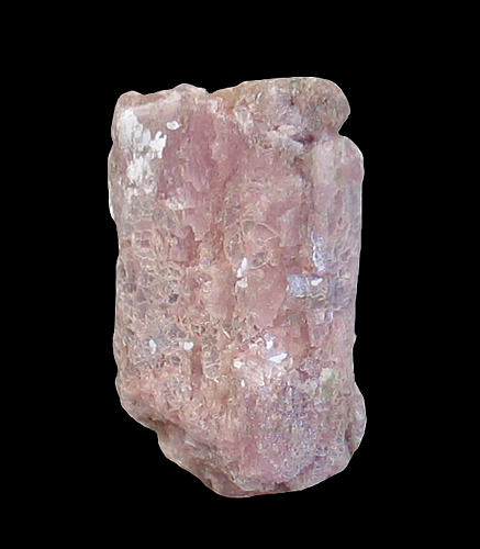 Lepidolite pseudomorph after Tourmaline, Jacar&eacute; Mine, Itinga, Minas Gerais, Brazil