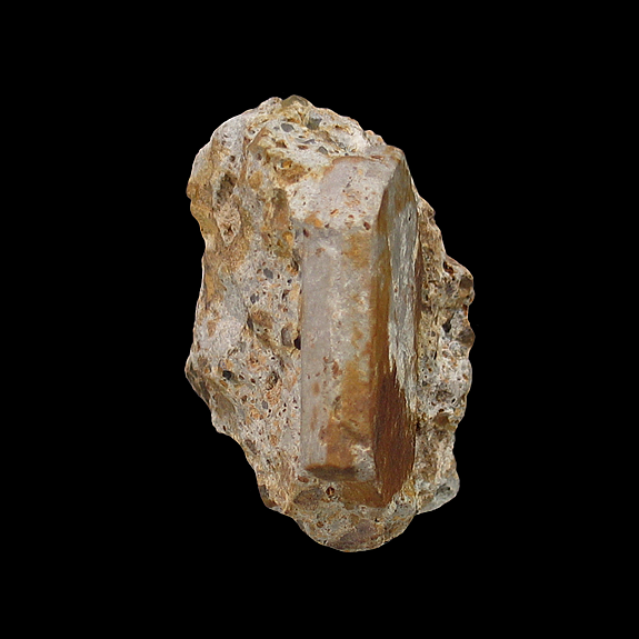 Topaz pseudomorph after Orthoclase, Saubachriss, Muldenberg, Klingenthal, Vogtland, Saxony, Germany