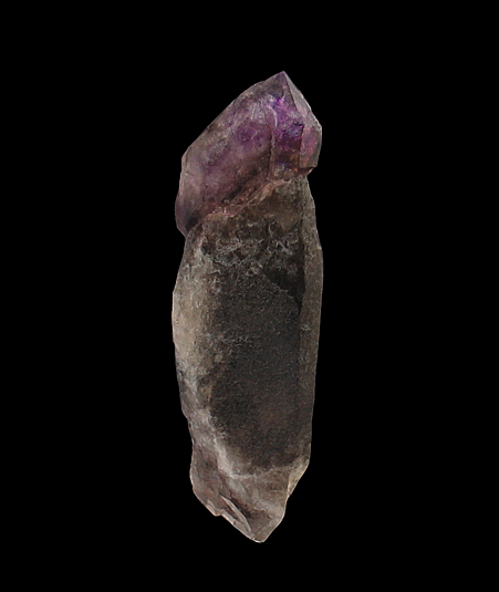 Amethyst & Smoky Quartz scepter, Pohndorf Mine, Toll Mountain, Boulder Batholith, Jefferson County, MT