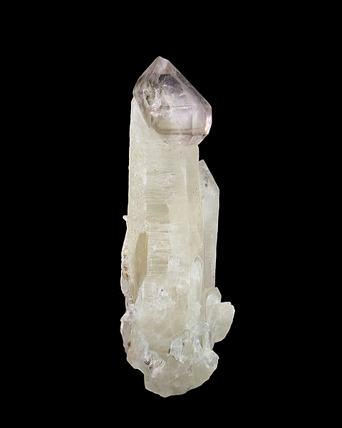 Quartz scepter, Fat Jack Mine, Lane Mountain, Pine Grove District, Yavapai County, AZ