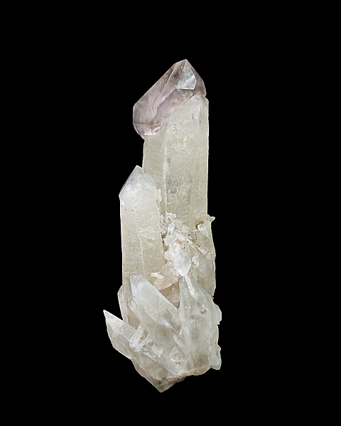 Quartz scepter, Fat Jack Mine, Lane Mountain, Pine Grove District, Yavapai County, AZ