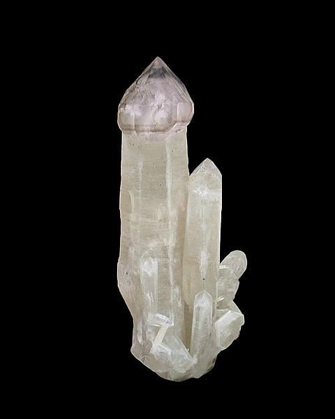 Quartz scepter, Fat Jack Mine, Lane Mountain, Pine Grove District, Yavapai County, AZ