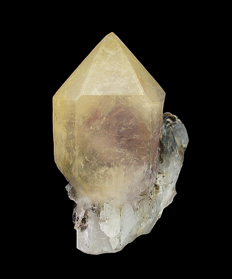 Quartz scepter, Orange River, Warmbad, Karasburg East, Karas Region, Namibia