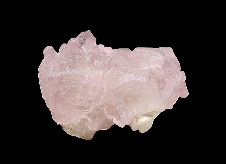 Rose Quartz on Quartz, Pitorra Claim, Laranjeiras, Galiléia, Minas Gerais, Brazil