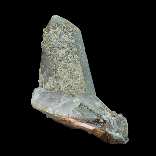 Quartz with Stilpnomelane & Chlorite, Landsverk 1 Feldspar Quarry, Landsverk, Evje og Hornnes, Agder, Norway