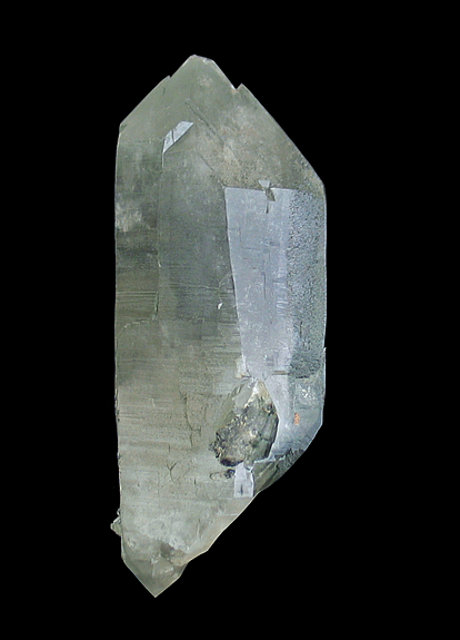 Quartz with hematite and Chlorite inclusions, Goschenen, Reuss Valley, Uri, Switzerland