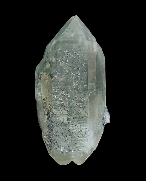 Quartz with hematite and Chlorite inclusions, Goschenen, Reuss Valley, Uri, Switzerland