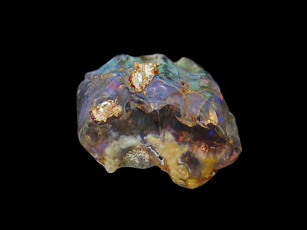 Opal, Rainbow Ridge Mine, Virgin Valley, Humboldt County, NV