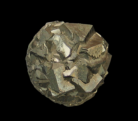 Pyrite, American Aggregates Corp. Quarry, Indianapolis, Marion County, Indiana