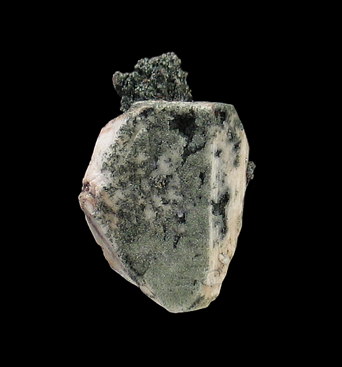 Titanite with Chlorite & Rutile on Albite variety Pericline, Tormiq Valley, Haramosh Mts., Roundu District, Gilgit-Baltistan, Pakistan