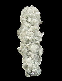 Dravite Tourmaline on Quartz, Maria Mine, Sonora, Mexico