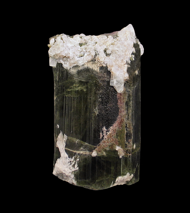 Elbaite and Topaz with Cleavelandite, Little Three Mine, Ramona District, San Diego County, CA