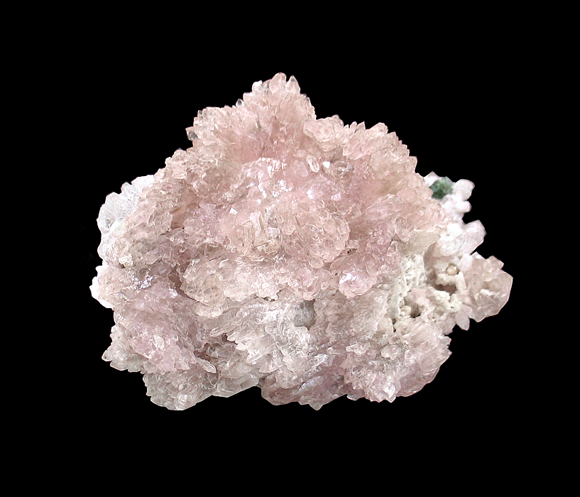 Elbaite & Rose Quartz on Quartz, Laranjeira, Taquaral, Itinga, Minas Gerais, Brazil